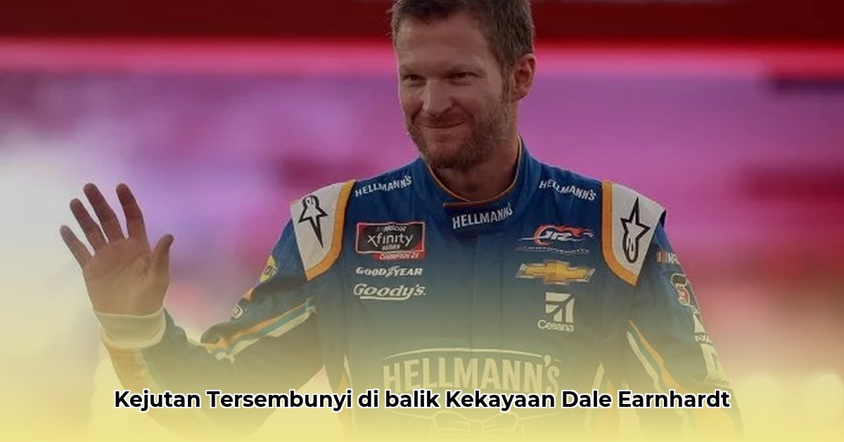 dale earnhardt net worth at time of death